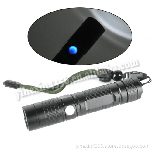 Boruit High Power Flashlight CREE L2 1500 Lumens with Micro-USB Charging Torch